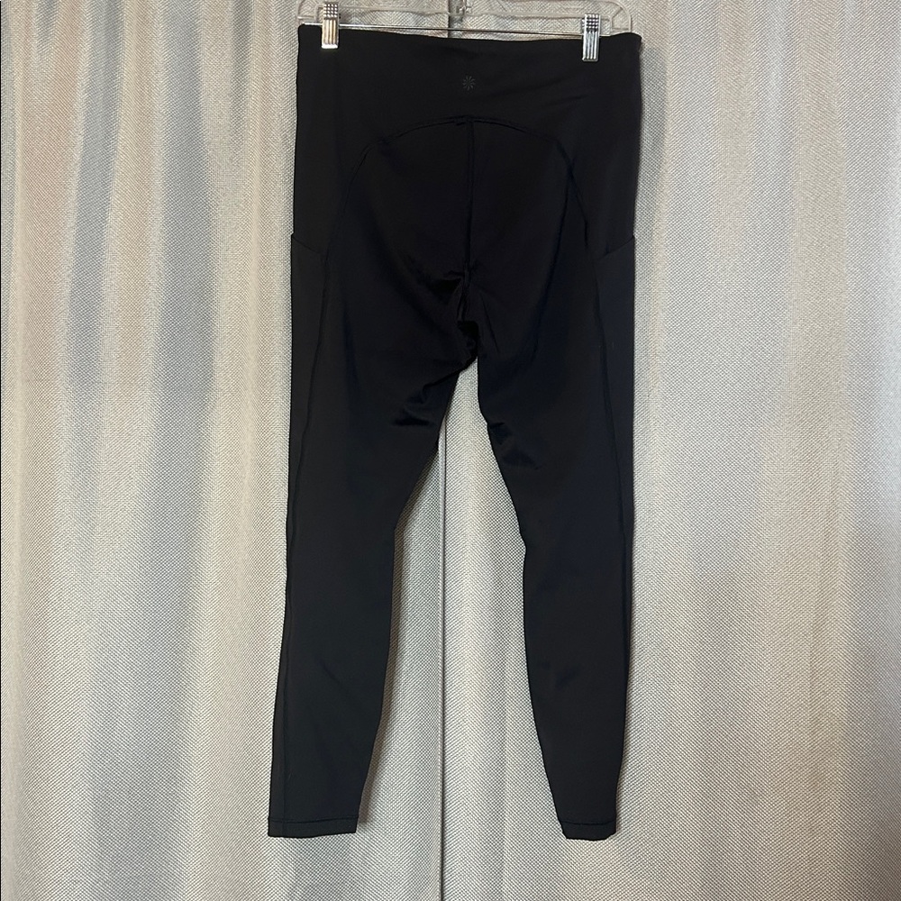 Athleta Ultimate Stash Pocket 7/8 Tight Black Leggings Size Large - Picture 8 of 9